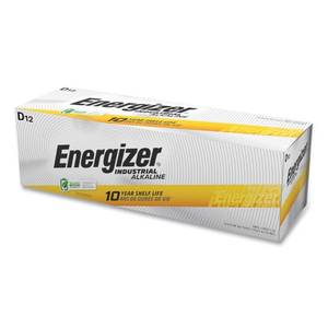 lot 15536 image: Energizer D Alkaline Industrial Batteries1.5v, Box of 12