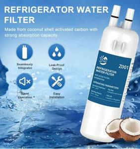 lot 15541 image: TXFNY EDR1RXD1 Refrigerator Water Filters,Compatible with Whirlpool Refrigerator Water Filter 1, Compatible with W10295370, EDR1RXD1, P4RFWB, Kenmore 46-9081, Kenmore 46-9930