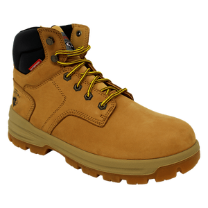 lot 15555 image: Herman Survivors Mens Boulder Waterproof Steel Toe Work Boots (Size 14W) - Retail $72