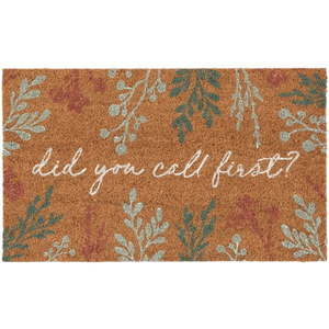 lot 15560 image: Home Decor Collection Did You Call First Floral Outdoor (18x30)