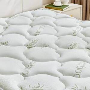 lot 15566 image: BDEUS Queen Mattress Topper Extra Thick 1000 GSM Down Alternative Fill Mattress Pad, Ultra Soft Cooling Mattress Protector Cover with 21 Deep Pocket for Back Pain Relief