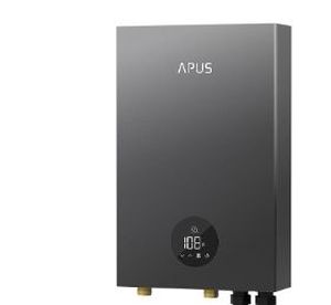 27kW Tankless Water Heater Electric, APUS 240V On Demand Instant Hot Water with Memory Function & LED Display, Energy-Saving Whole Home Water Heating System, Up to 6.5 GPM and Space Saving Design - Retail: $350