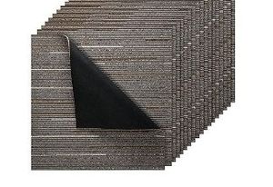 lot 30863 image: Pack of 10 Carpet Tiles Reusable 24x24 inch - Retail $50