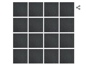 lot 30864 image: Carpet Tiles Peel and Stick, 23.6 x 23.6 Self Adhesive Carpet Floor Tile, Soft Padded Carpet Tiles with 0.16 Thickness, Easy Install, for Bedroom Living Room (20 Tiles, Deep Grey), (77.5 ft�Box) - Retail $62