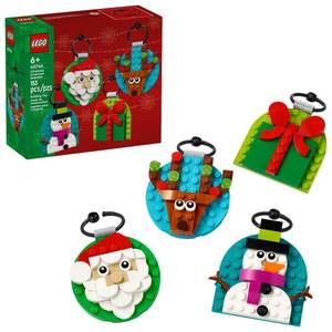 lot 33153 image: LEGO Christmas Ornament Selection Building Toy 40744