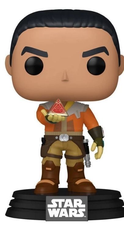 lot 16371 image: Pop Star Wars 3.75 Inch Action Figure Exclusive - Ezra with Sith Holocron #779