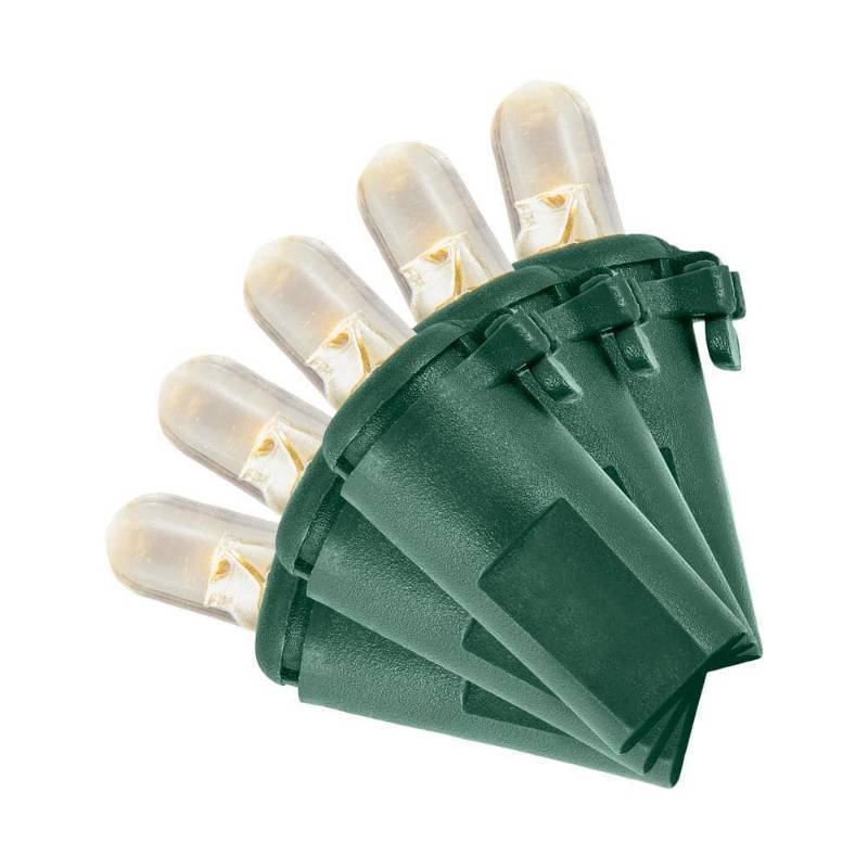 lot 30456 image: 200 Count Warm White Dome LED Lights