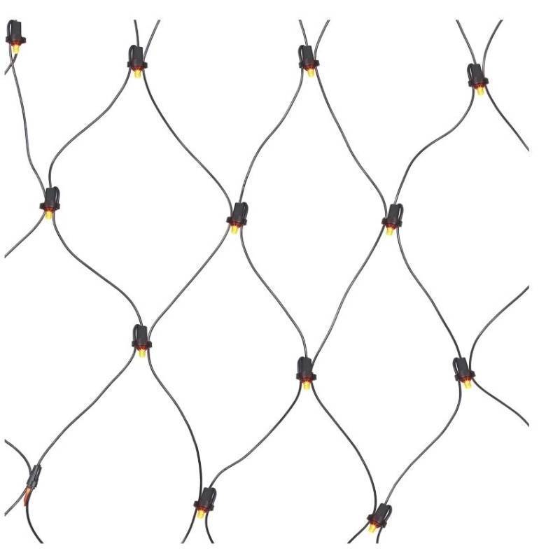 lot 13582 image: Orange Net Lights, 50CT, LED, 4ft x 4ft, Halloween IndoorOutdoor, by Way To Celebrate