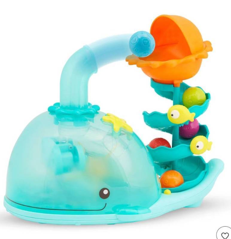 lot 15082 image: B. toys Musical Ball Popper Whale Pop Toy (only one ball)