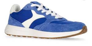 lot 15590 image: No Boundaries Mens Foam Athletic Running Sneakers, Blue (Size 8.5)