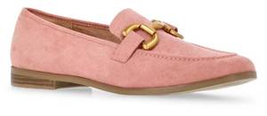 lot 15600 image: Time and Tru Womens Faux Leather Buckle Loafers (Size 7.5)