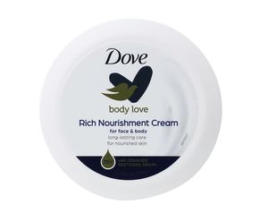 lot 33214 image: Dove  Travel Size Face & Body Cream 2.53oz 4 Pack0