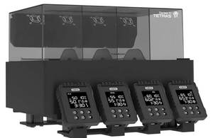 lot 33224 image: EIBOS Official 3D Printer Filament Dryer Tetras, AMS Heater Upgrade for Bambu Lab AMS, Dry While Printing, 4-Spool Independent Chambers, Auto-Sealed Storage Box, Power-Saving, for Nylon, PLA, PETG - Retail $240