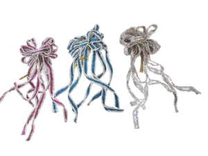 lot 34279 image: 40 Pcs Velvet Christmas Bows