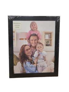 lot 34294 image: 12 Pack Black Picture Frames 8x10 with Stand