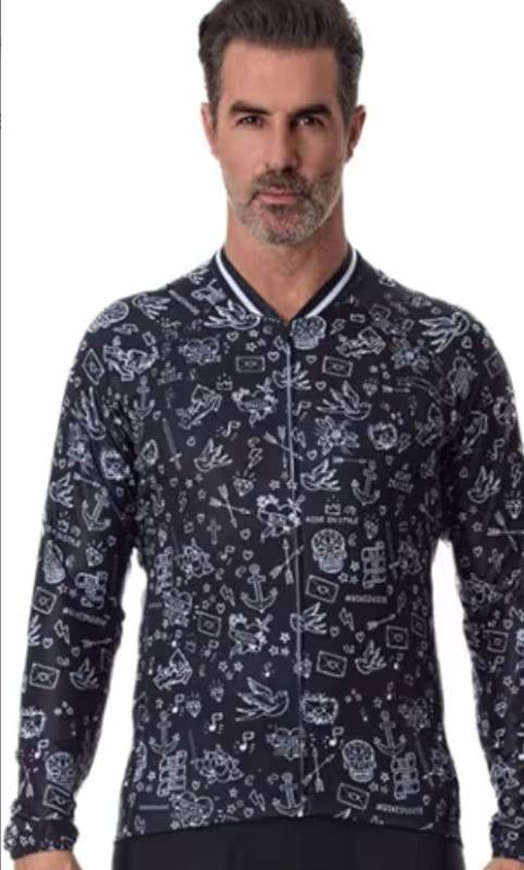 lot 9845 image: Cycle-Run Mans Long Sleeve with 3 Rear Pockets -Size XS