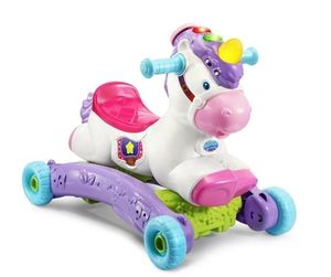 lot 33234 image: VTech Prance & Rock Learning Unicorn Baby and Toddler Toys