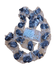 lot 33247 image: Swivel Knob Set Black with Hardware