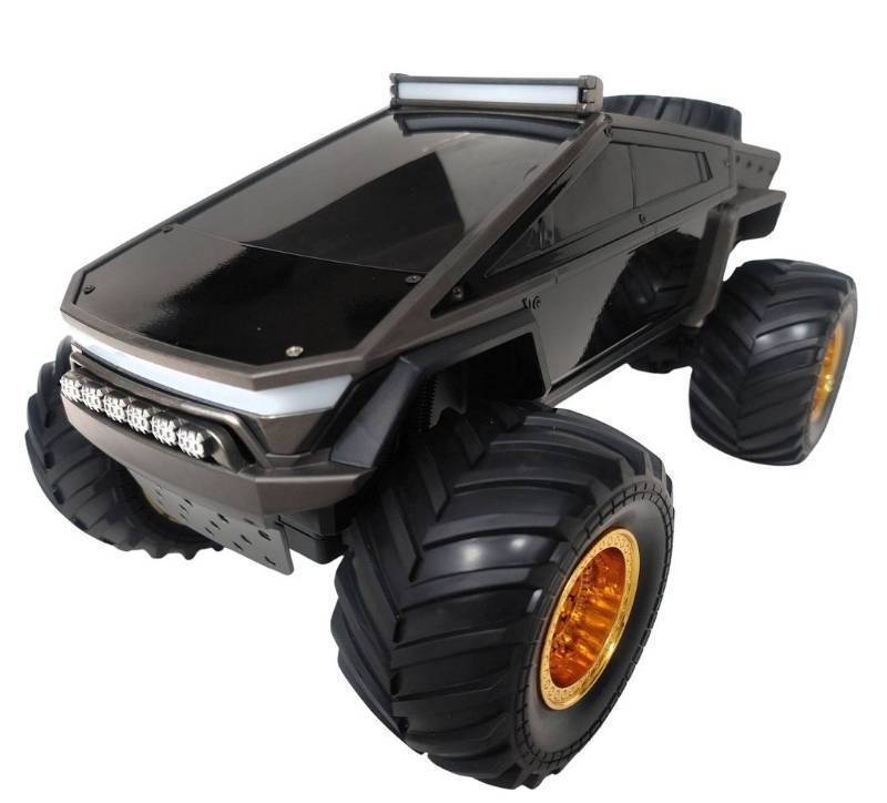 lot 23302 image: Hyper Monster Robo Truck Vehicle (Gold Edition) 112 Scale (Missing Remote)
