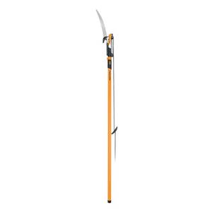 lot 15675 image: Fiskars Power-Lever 14-ft Fiberglass Pole Pruner - Retail $68