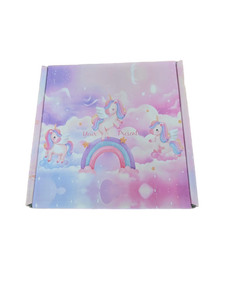 lot 34385 image: DIY Bracelet Making Kit with Unicorn Theme