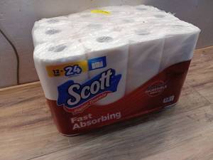 lot 35055 image: Scott Tissue, rolls, towels -12