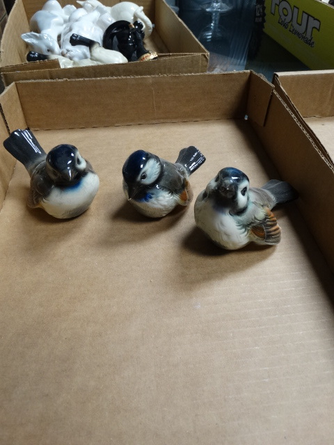 lot 11613 image: 3 Goebel bird figurines- Germany-