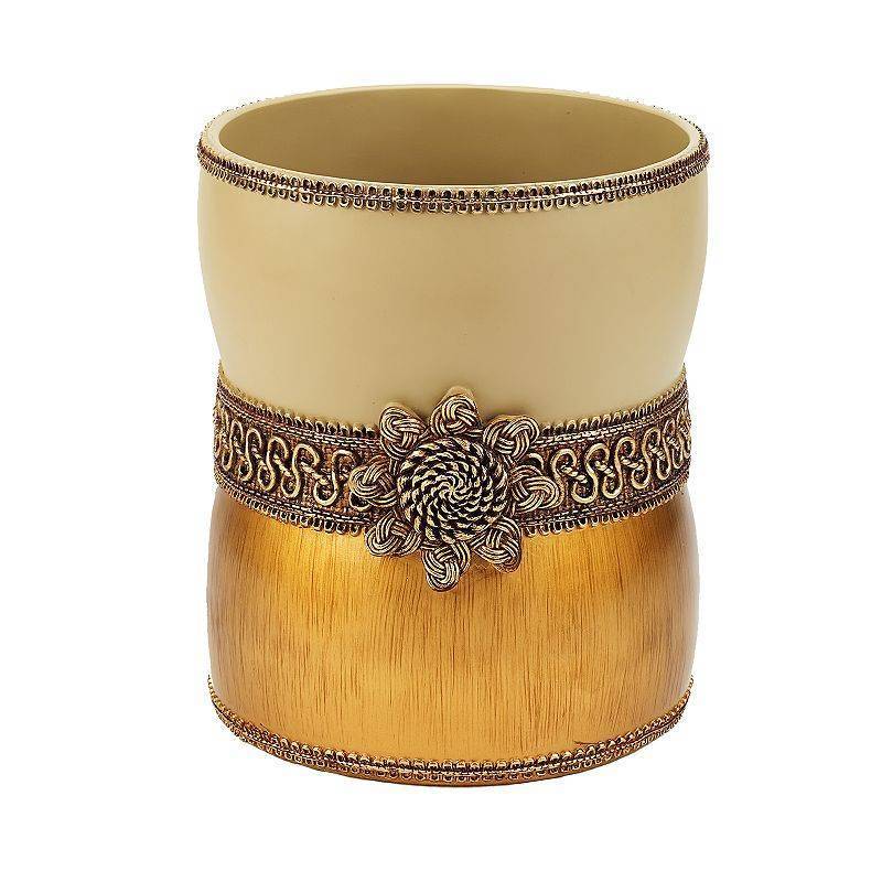 lot 6564 image: Avanti Braided Medallion Wastebasket