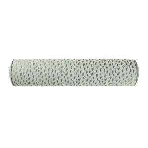 lot 15682 image: Home Decor Collection Green Woven Leopard Bolster Decorative Pillow (8 x 36)