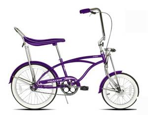 Tracer Smart Classic Lowrider Beach Cruiser Bike Single Speed, Purple  - Retail: $499