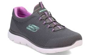 lot 34458 image: Skechers Womens SUMMITS-COOL CLASSIC Slip-On Athletic Sneaker, Wide Width Available -Size 5