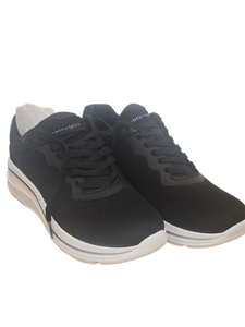 lot 34469 image: Easy Spirit Womens Pippa Sneakers (Black Fabric) - Size 9.5 W - Retail $75