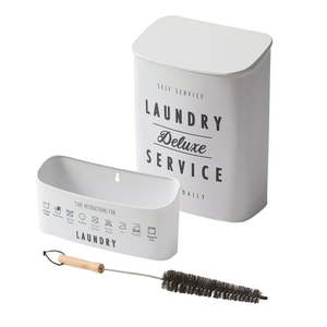 lot 34472 image: Better Homes & Gardens 3-Piece Magnetic Metal Laundry Lint Bin Set