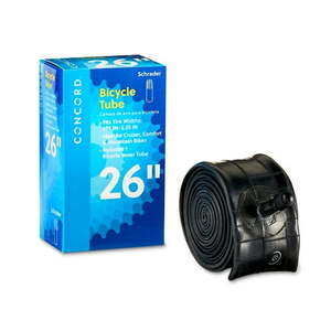 lot 34479 image: Concord Replacement Bicycle Inner Tube  26  x 1.75 -2.25  Schrader Valve