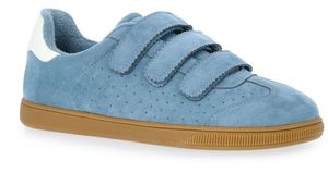lot 34485 image: Madden NYC Womens Faux Suede Triple Strap Sneakers -Size 7