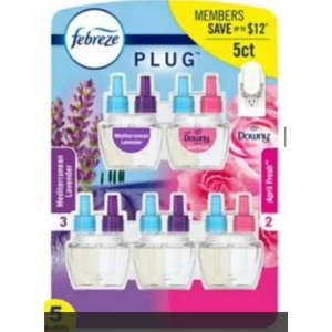 lot 35071 image: Febreze Plugs Air Freshener Refills (various scents)