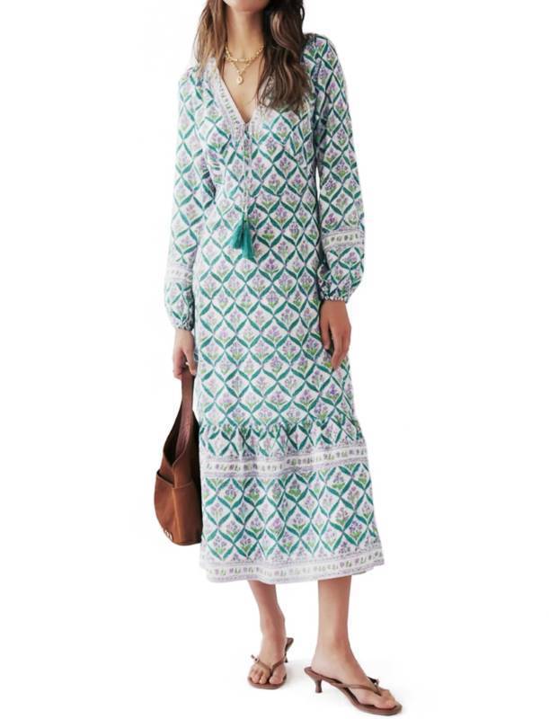 lot 32491 image: Long Dress Boho Style, SizeM