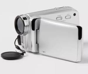lot 15728 image: 8MP Camcorder - heyday  Silver Built-In Microphone, 512GB Storage, 2.7K Video