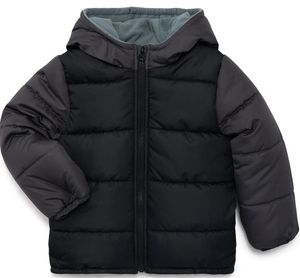 lot 34500 image: London Fog Boys Hooded Puffer Coat, Size XS (4)