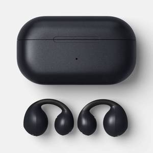 lot 34517 image: Open-Ear Jewelry Earbuds - heyday  Black USB-C, Built-In Microphone, Sweat-Resistant