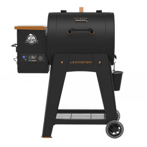 Pit Boss Lexington 500 Sq in Wood Fired Pellet Grill and Smoker Onyx Series - Retail: $346