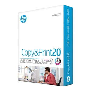 lot 35141 image: HP Copy & Print20  20lb  8.5 x 11  1 Ream (500 Sheets)