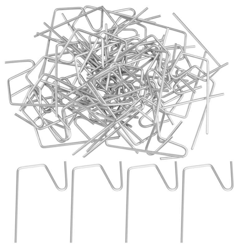 lot 7694 image: Hmxpls 120Pcs Christmas Light Hooks for Gutter Guards, Leaf Screen Gutter Clips