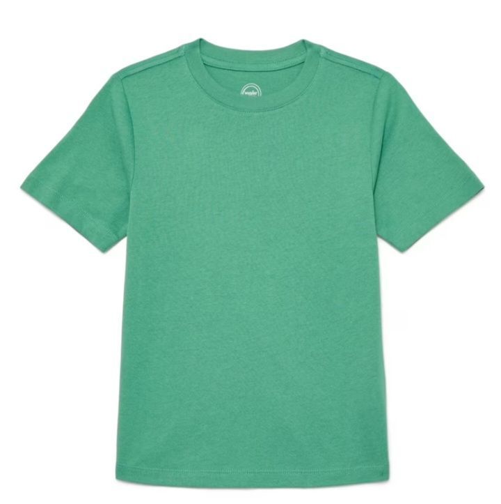 lot 15196 image: Wonder Nation Boys Kid Tough T-Shirt, Green Lily