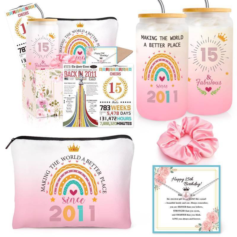 lot 10403 image: 15 Year Old Girl Birthday Gifts -STOCK PHOTO YEAR IS WRONG