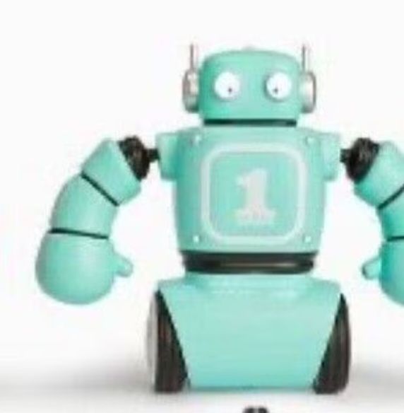 lot 15254 image: FAO Schwarz Robot Knockout (Remotes and the Red Robot are NOT Included)