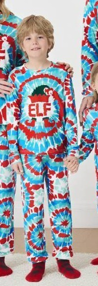 lot 32450 image: Christmas Pajama Set for Kids 89 Yrs Old