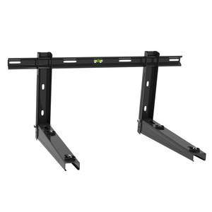 lot 15752 image: WeCooper Heavy Duty Mini Split Wall Mounting Bracket,Outdoor Air Conditioner Mount Condenser Bracket for 9000-36000BTU Universal Ductless Heat Pump,Compressors & HVAC Systems,Deep Black