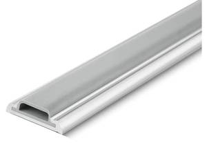 lot 33333 image: Tandefio 2 Pcs 4 FT Aluminum Threshold with Vinyl Seal- 48 L x 1-14W x 38H, Heavy-duty Door Sill for Gaps 38 to 12, Mini Threshold Door for Interior Exterior Weatherproof 2 Pack