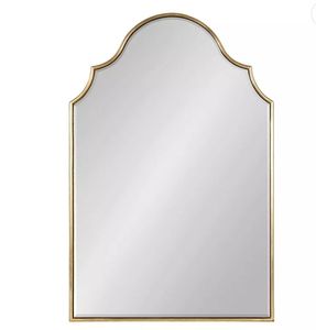lot 35165 image: 28x36in Gold Arch Framed Mirror - Retail $250